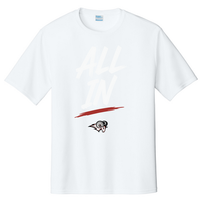 All In White Short Sleeve