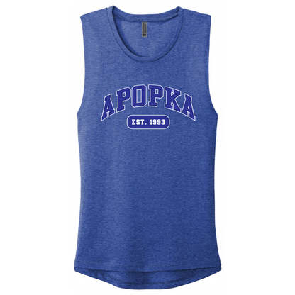 APK Property Cheerleader Est Ladies Muscle Tank