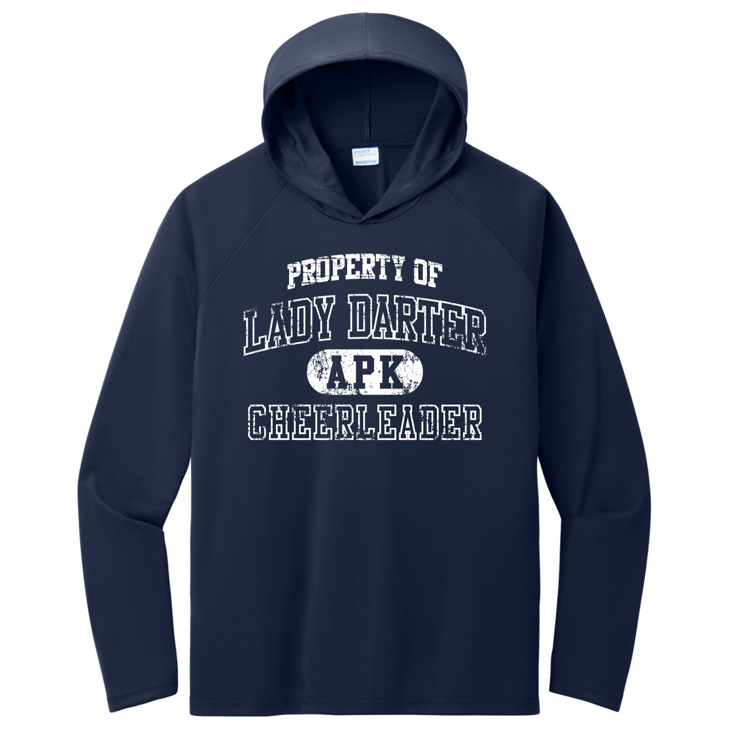 APK Property Cheerleader light Hooded Longsleeve