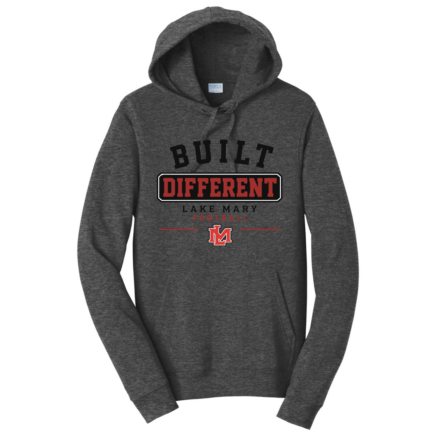 Hoodies Build Different Banner Black  Hoodie