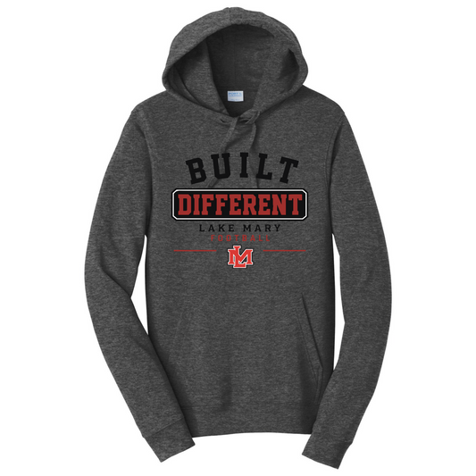Hoodies Build Different Banner Black  Hoodie