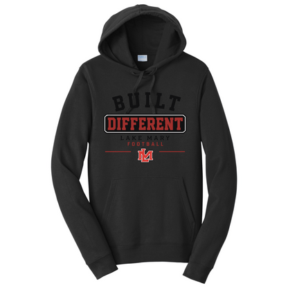 Hoodies Build Different Banner Black  Hoodie