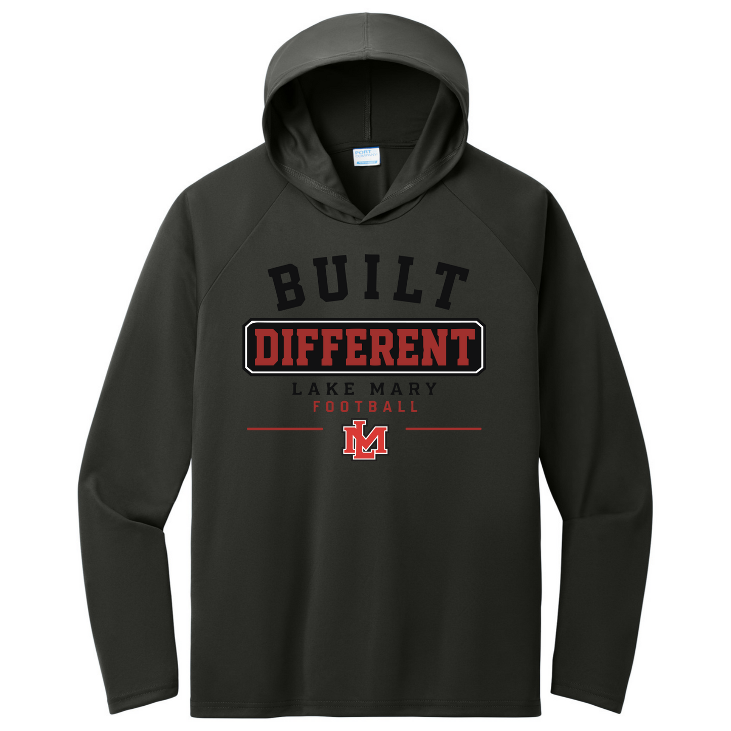 Hoodies Build Different Banner Black @2x Long Sleeve - Long Sleeve
