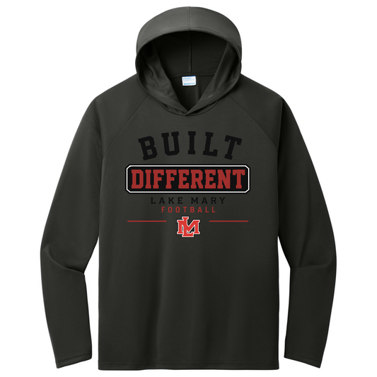Hoodies Build Different Banner Black @2x Long Sleeve - Long Sleeve