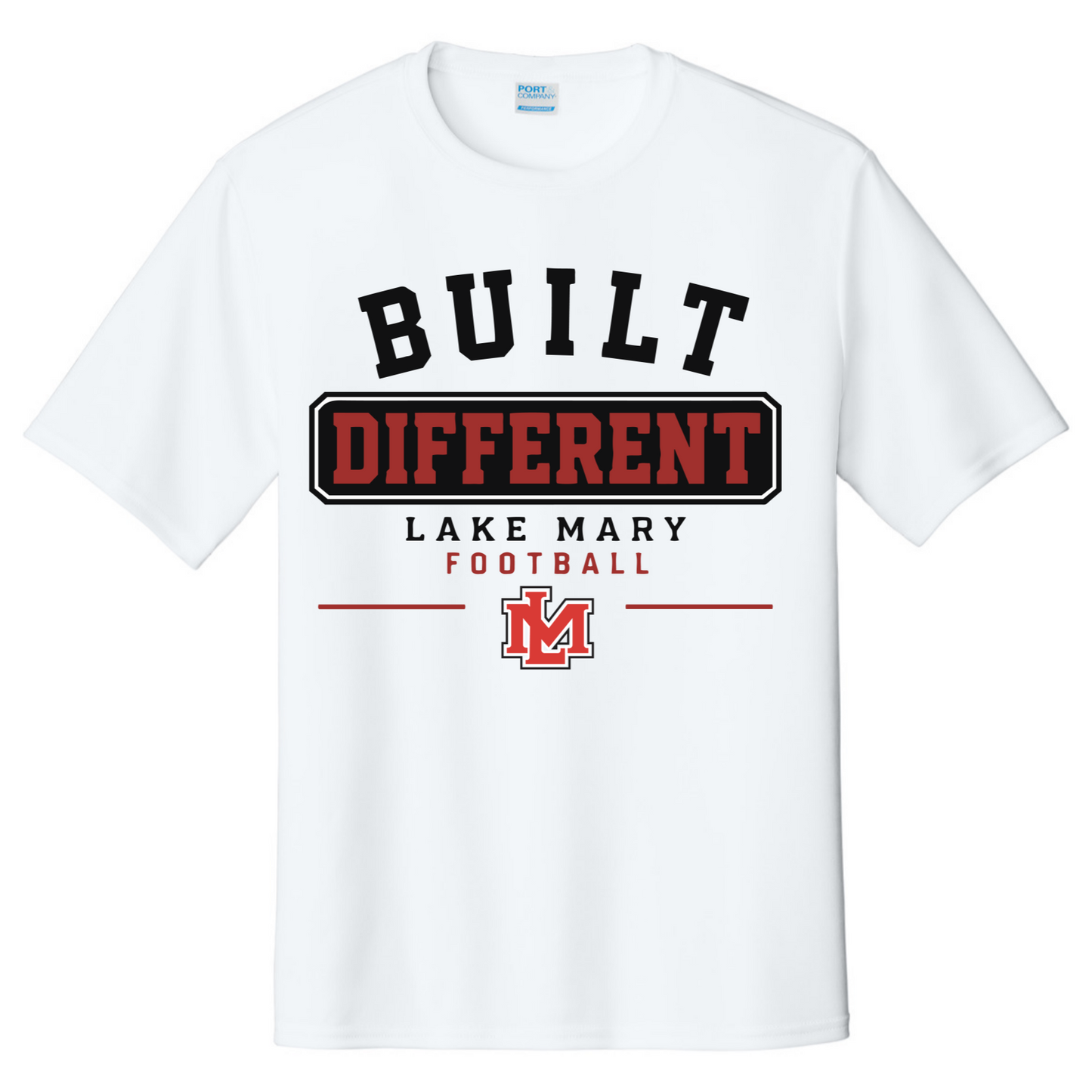 Built Different Banner  Short Sleeve