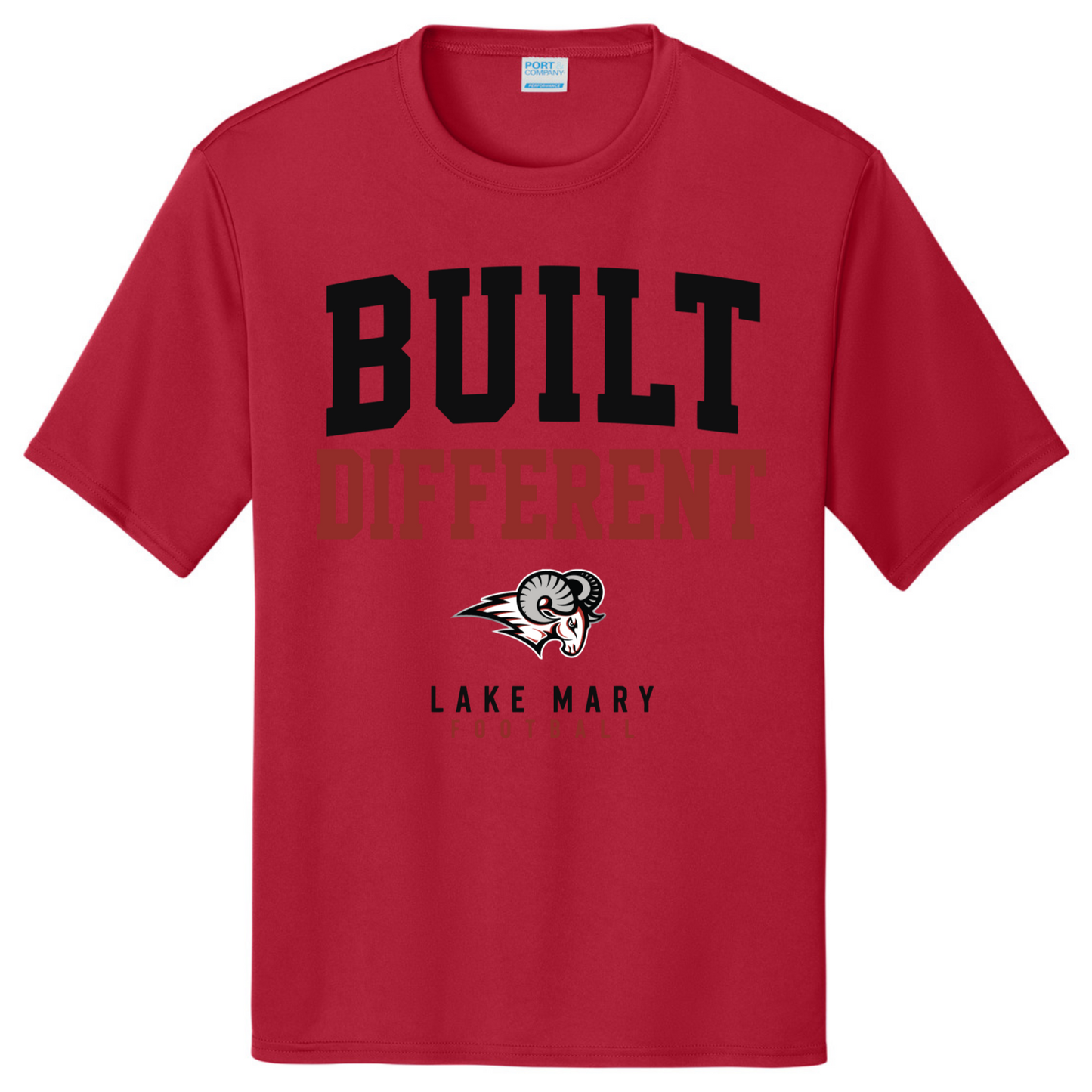 Built Different Black Short Sleeve