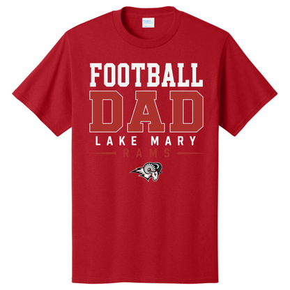 Football Dad Lake Mary  Short Sleeve Personalized