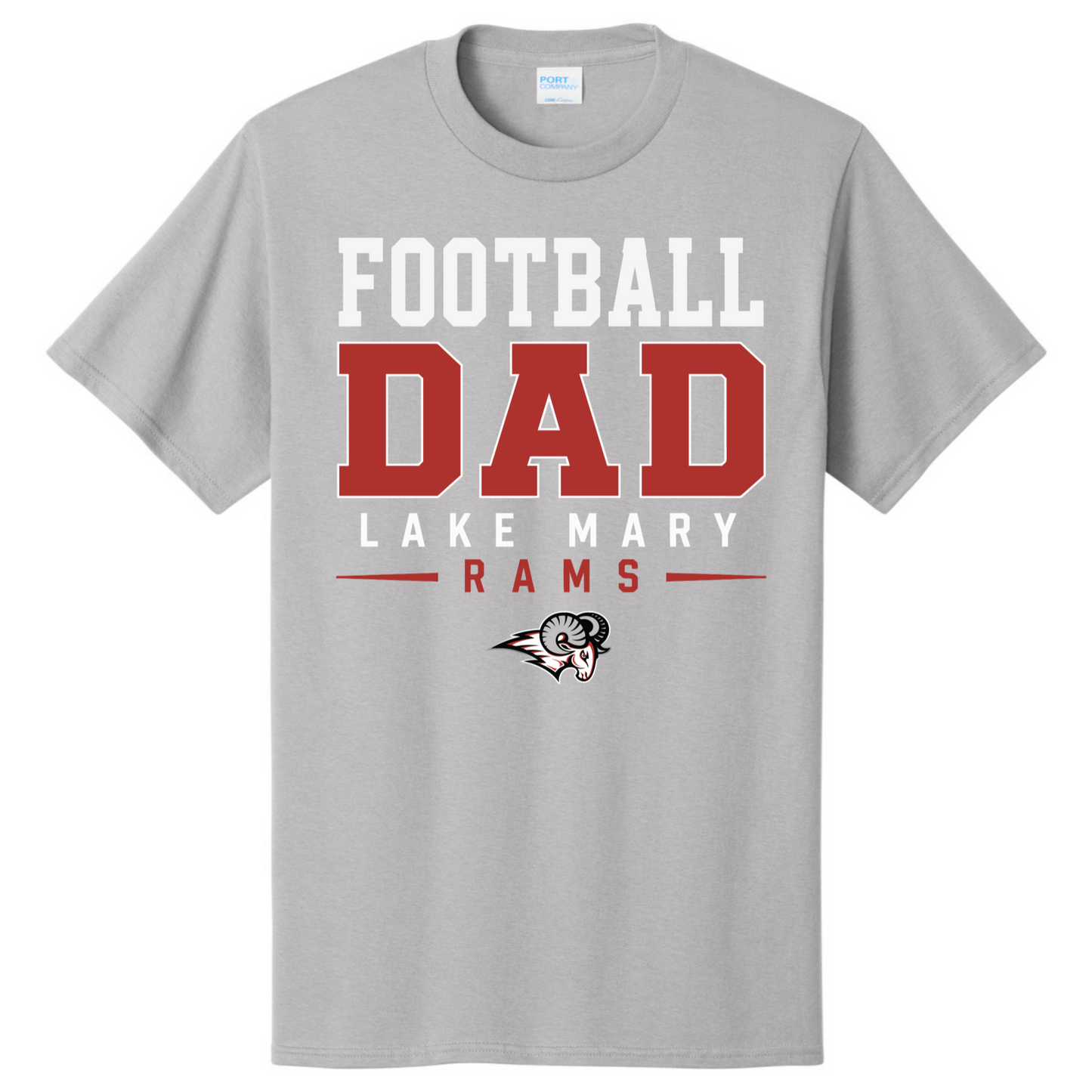 Football Dad Lake Mary  Short Sleeve Personalized