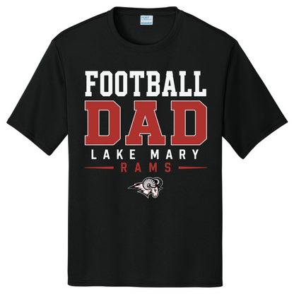 LAKE MARY Tees Football Dad@2x Short Sleeve - Short Sleeve