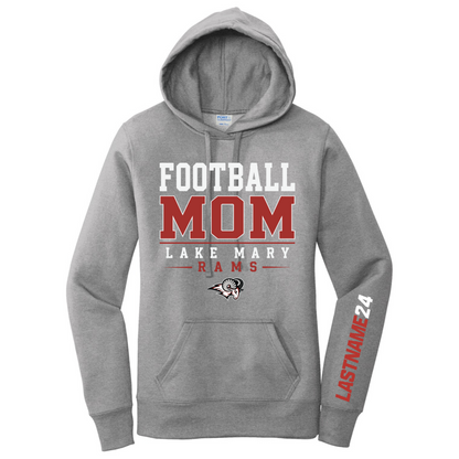 Football Mom Ladies Hoodie