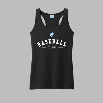 FT Baseball Mom Women's Racerback Drifit Tank