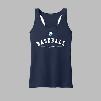 FT Baseball Mom Women's Racerback Drifit Tank