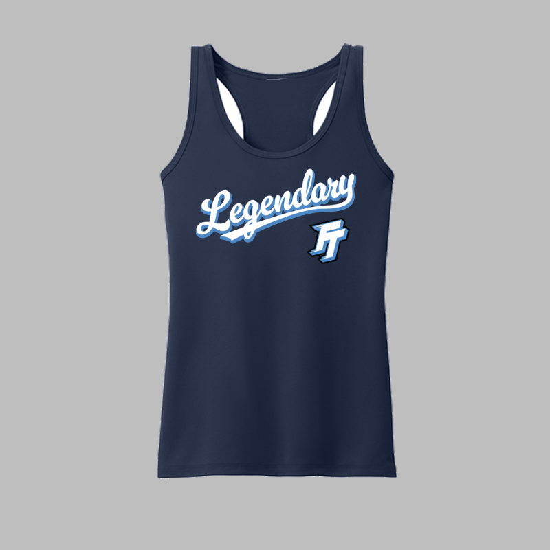 FT legendary Women's Racerback Drifit Tank