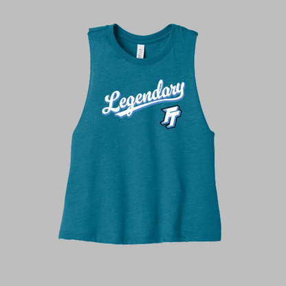 FT Legendary Women's  Cropped Cotton Tank