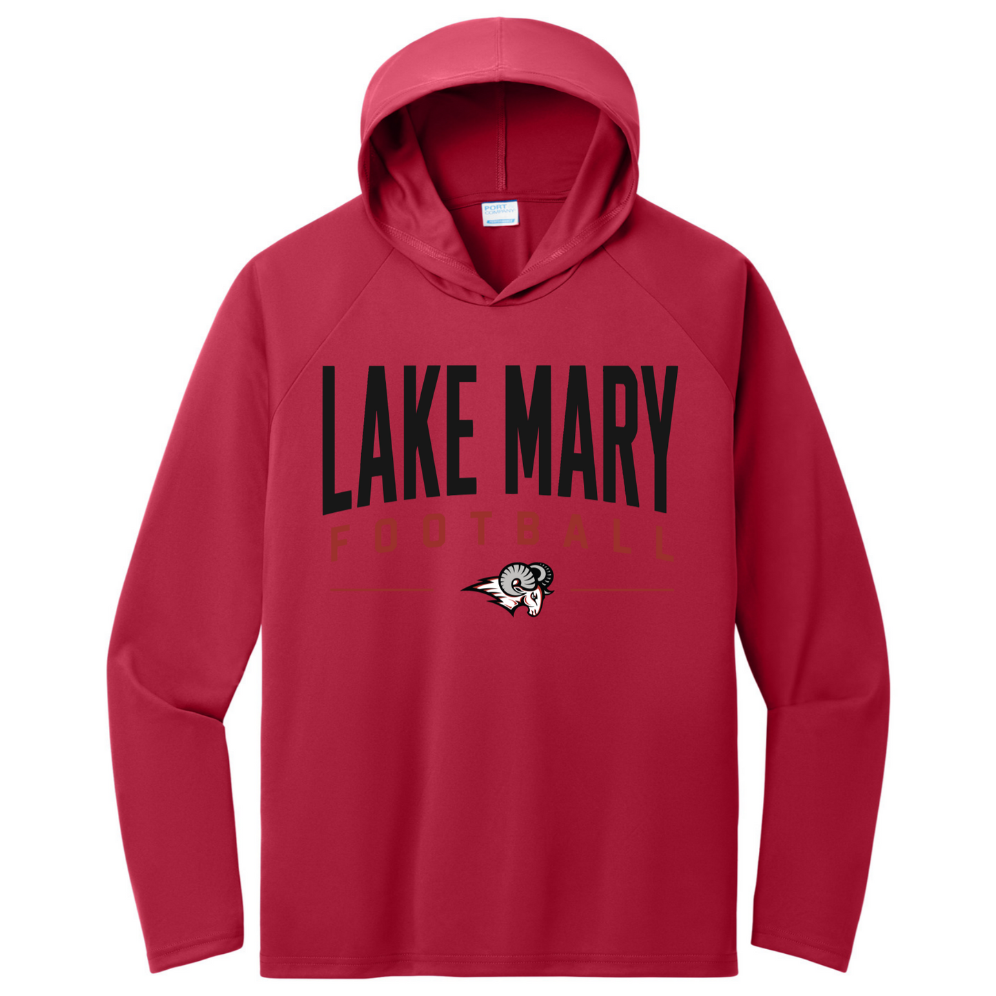 Lake Mary Arch Black Personalized Long Sleeve Hoodie