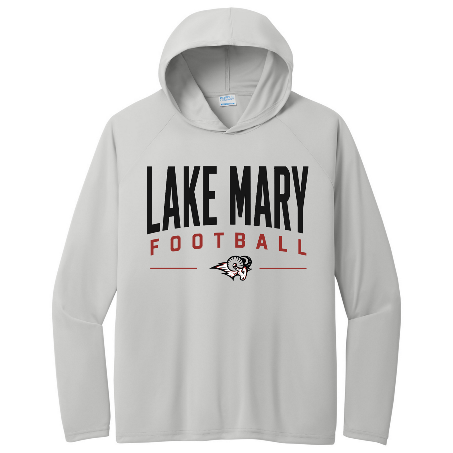 Lake Mary Arch Black Personalized Long Sleeve Hoodie