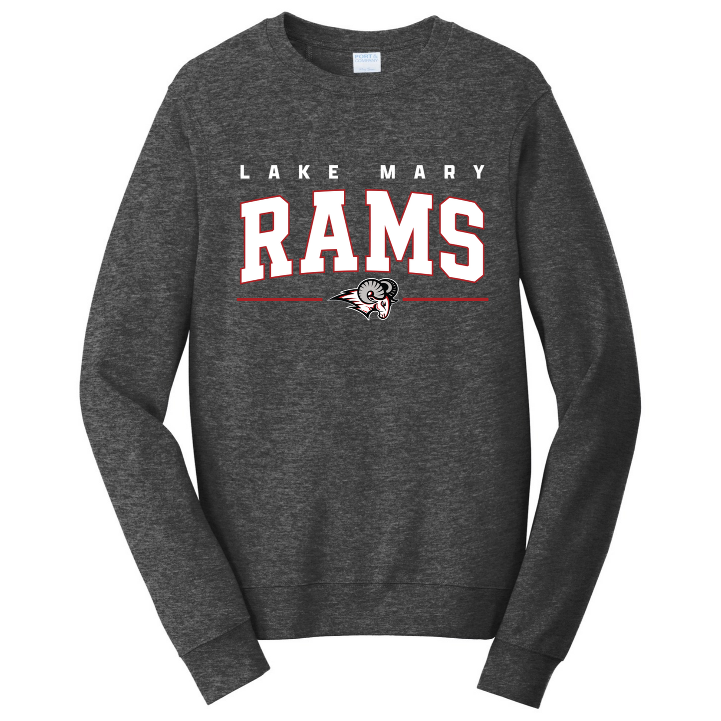 Lake Mary Rams Arch Crew Neck