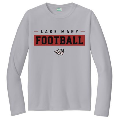 LM FOOTBALL Banner Black  Long Sleeve
