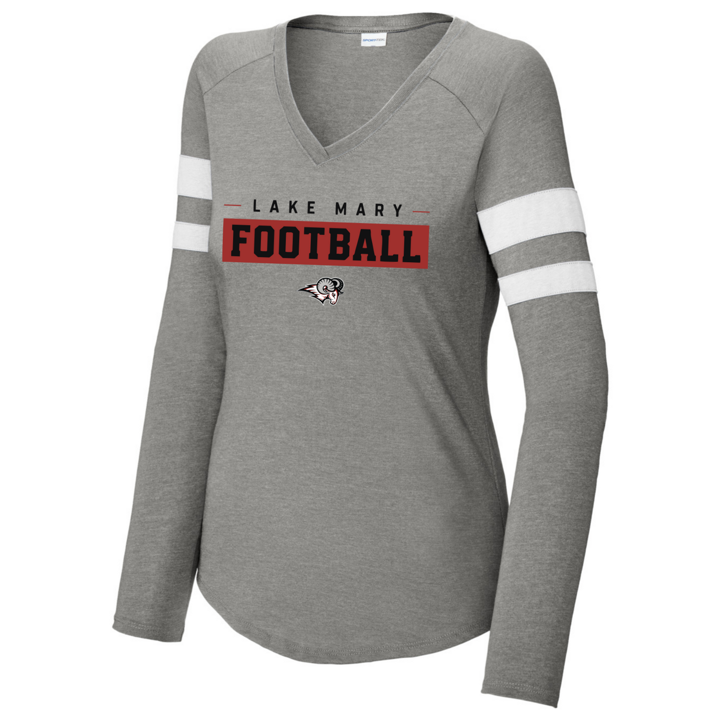 LM Football banner Ladies Long Sleeve