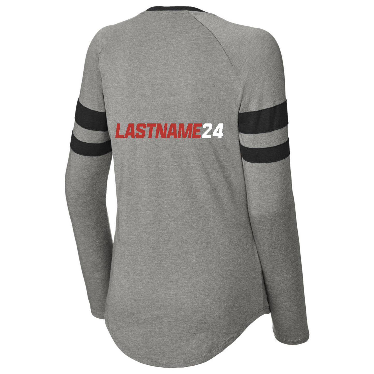 LM Football banner Ladies Long Sleeve