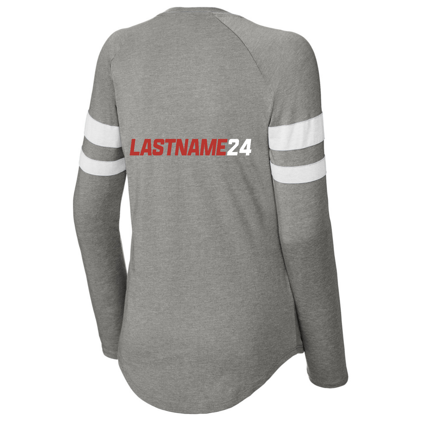 LM Football banner Ladies Long Sleeve