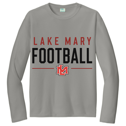 LAKE MARY Tees LM Football LM Black@2x Long Sleeve - Long Sleeve