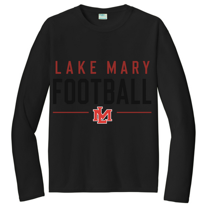 LM Football LM Black  Long Sleeve