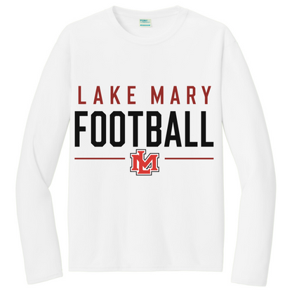 LM Football LM Black  Long Sleeve