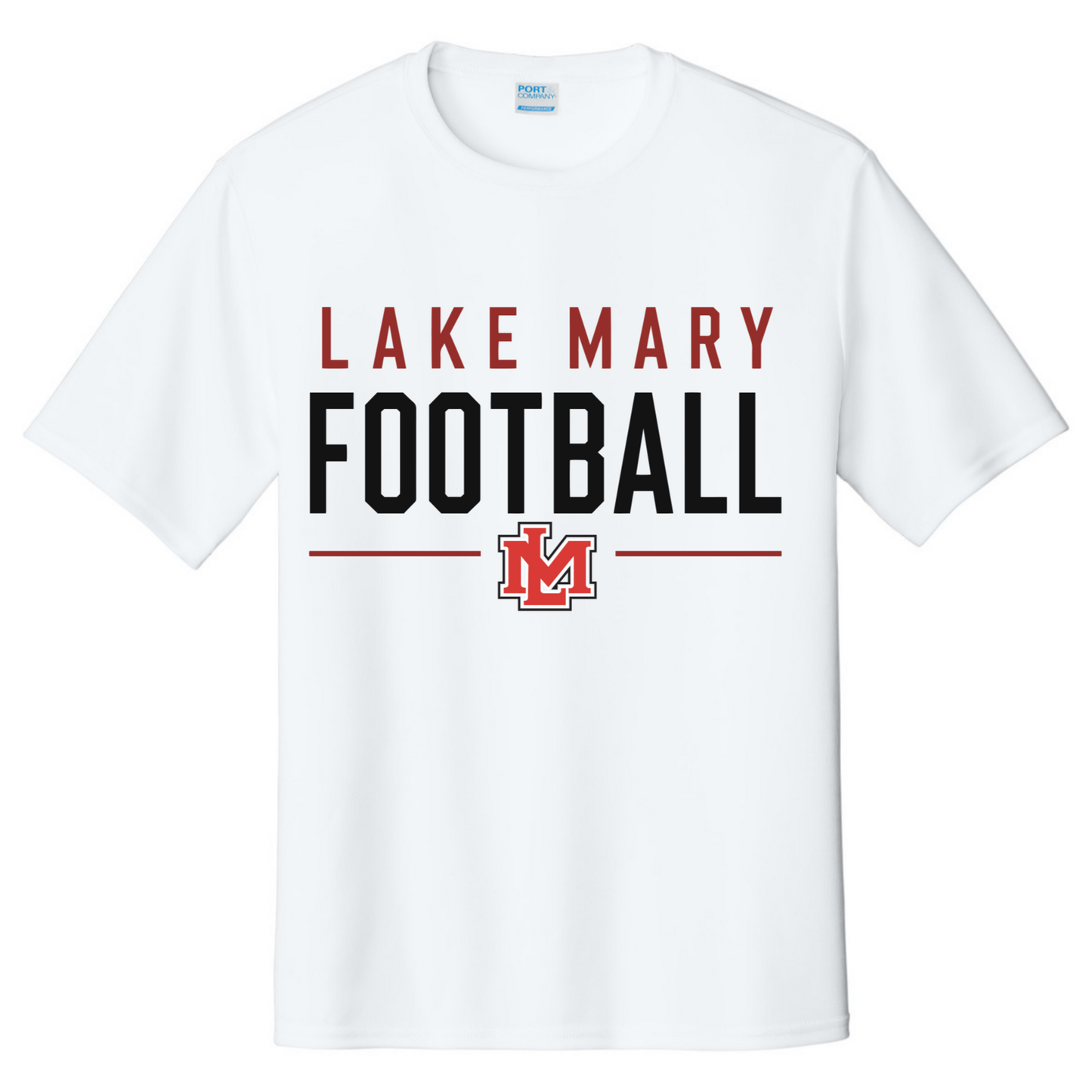 LM Football LM Black Short Sleeve