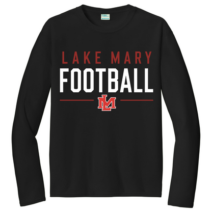 LM Football LM White  Long Sleeve