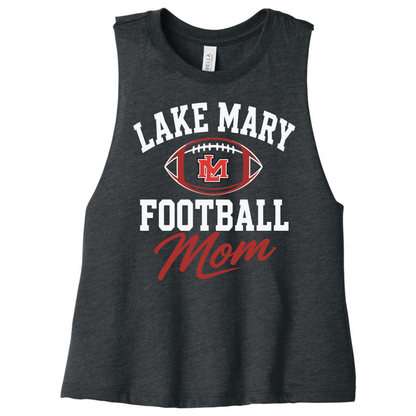 Lake Mary Football Mom Crop Tank