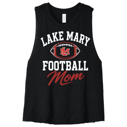 Lake Mary Football Mom Crop Tank