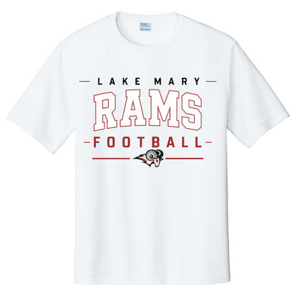 LM Rams Arch White Short Sleeve