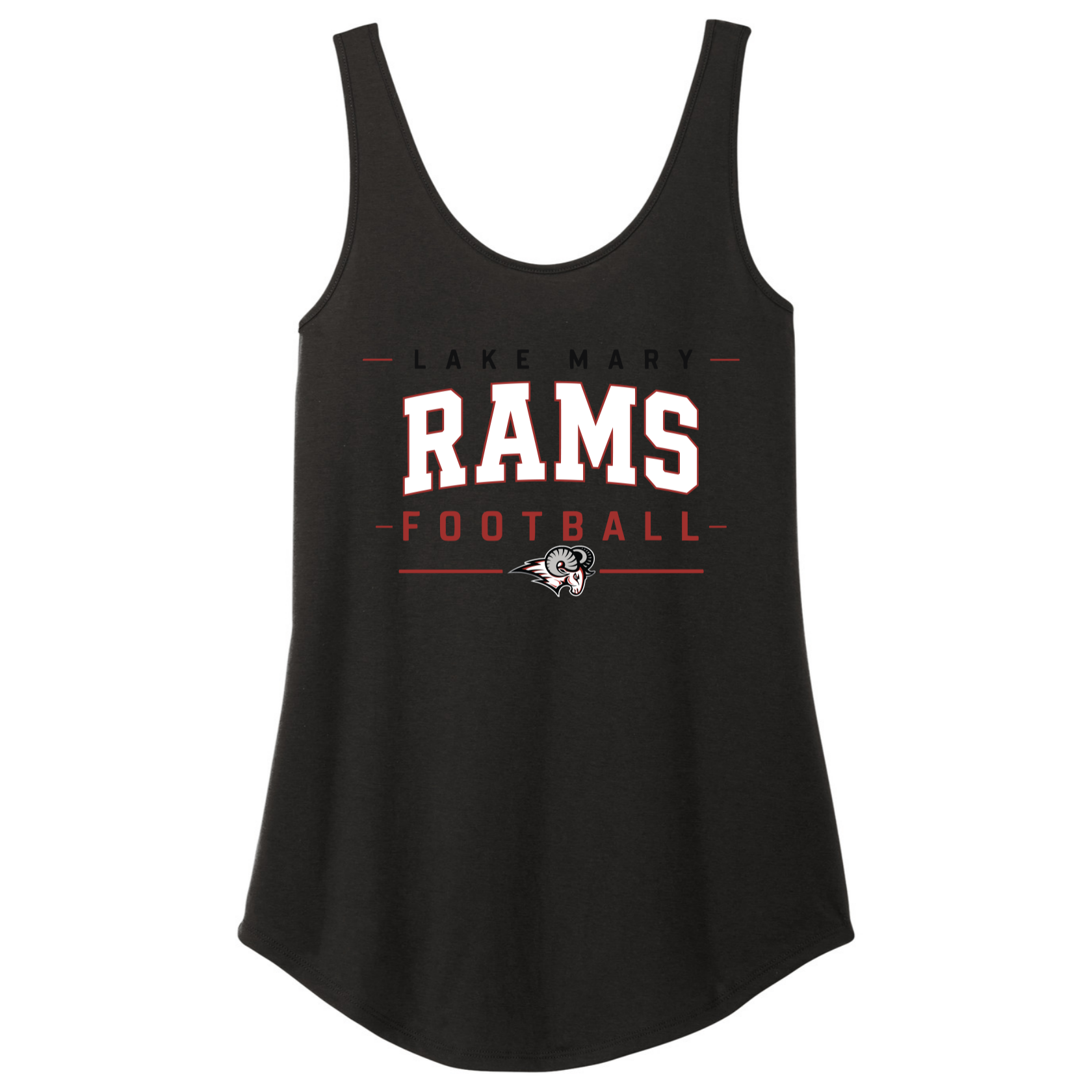 LMHS RAMS Football Ladies Tank - Tank