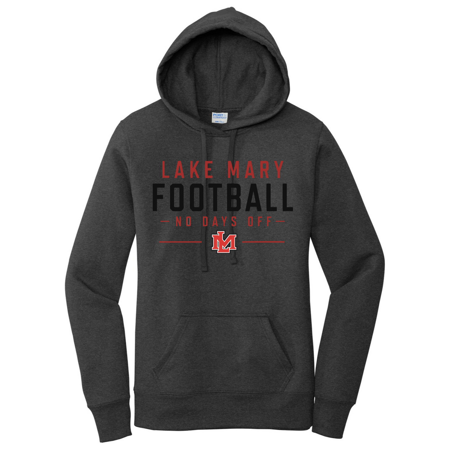 No Days Off Ladies Hoodie