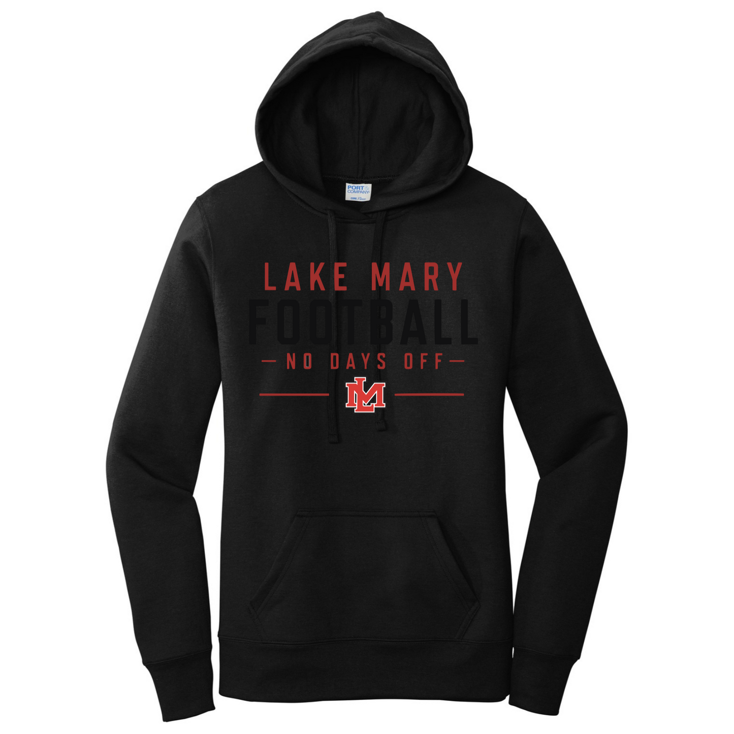 No Days Off Ladies Hoodie