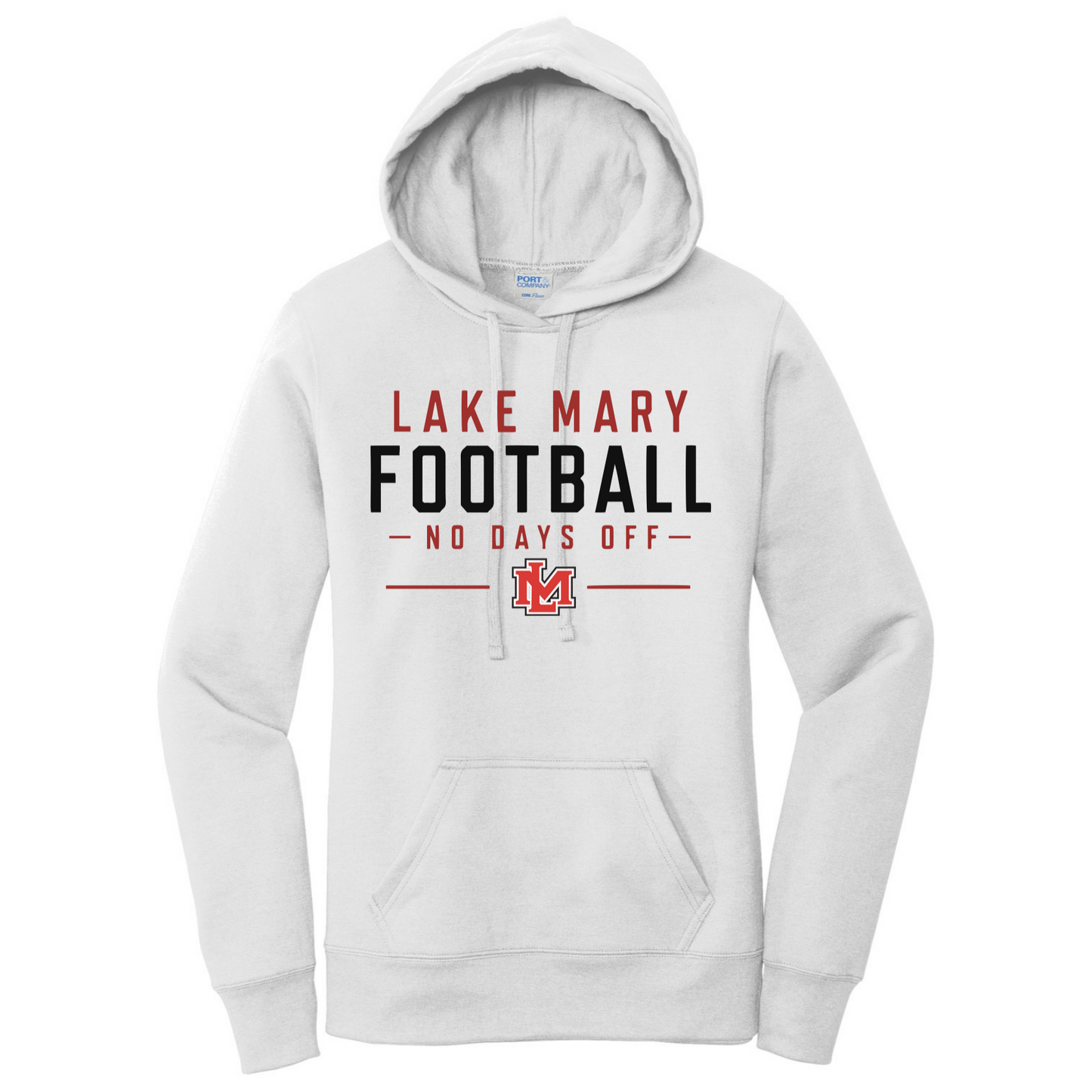 No Days Off Ladies Hoodie