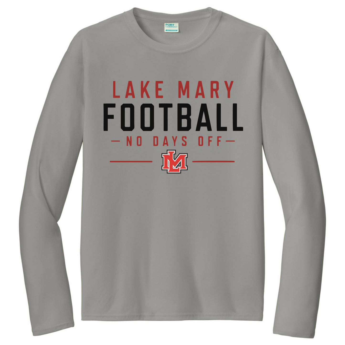 LAKE MARY Tees No Days Off@2x Long Sleeve - Long Sleeve