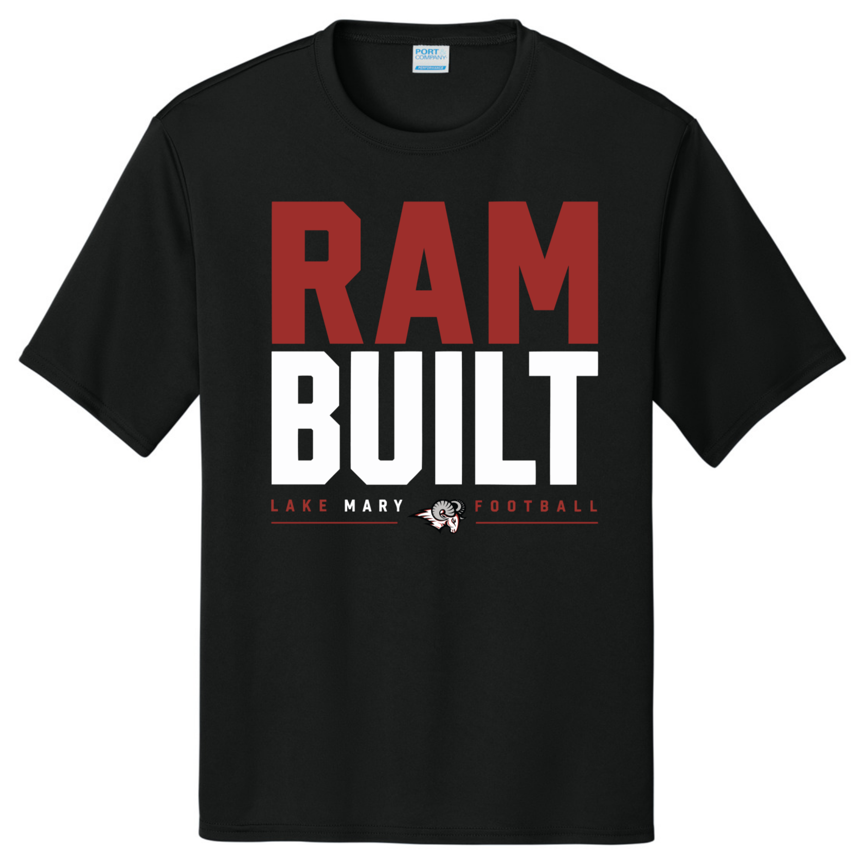 LAKE MARY Tees Ram Build White@2x Short Sleeve - Short Sleeve