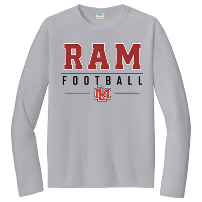 RAM Football Black Long Sleeve