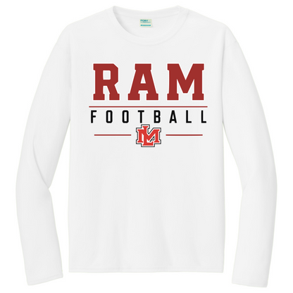 RAM Football Black Long Sleeve