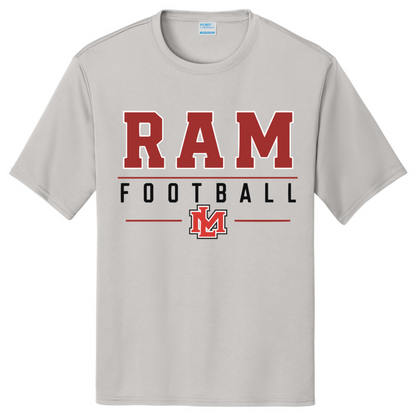 RAM Football Black Short Sleeve
