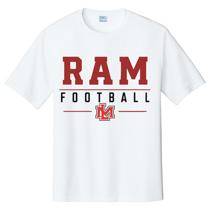 RAM Football Black Short Sleeve