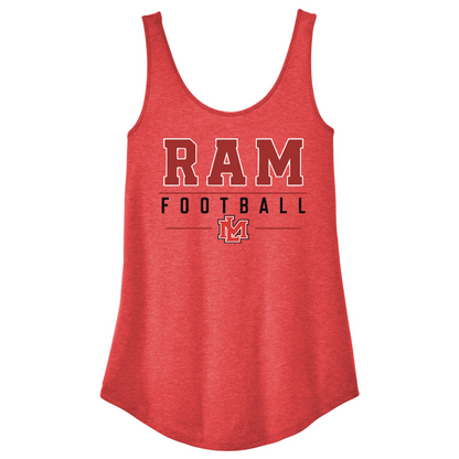 Ram Football Ladies Tank