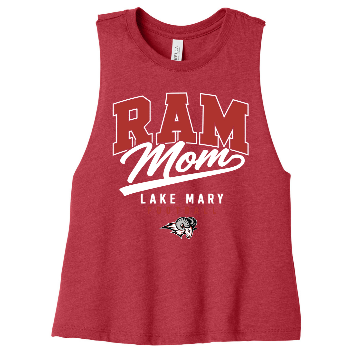 Ram Mom Crop Tank