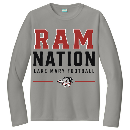 LAKE MARY Tees Ram Naition@2x Long Sleeve - Long Sleeve