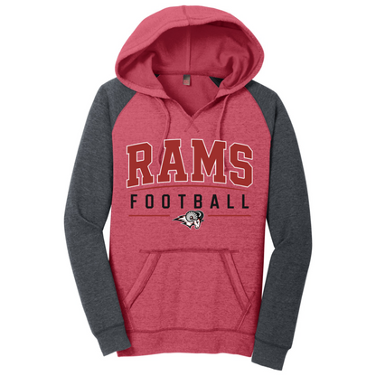 Rams Football Ladies Hoodie