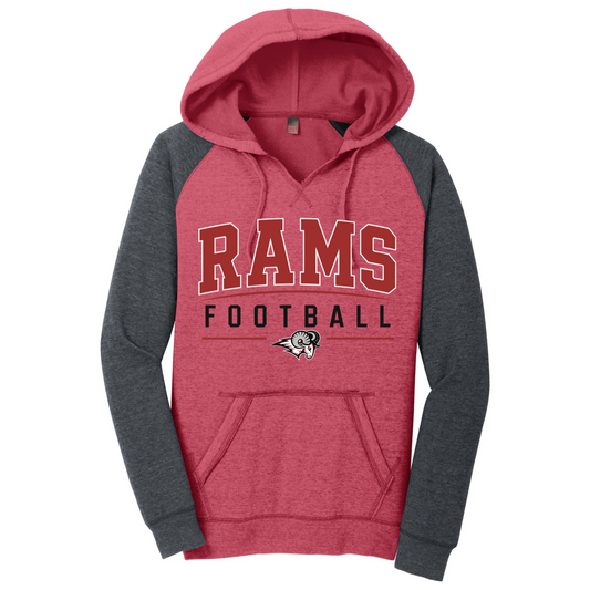 Rams Football Ladies Hoodie