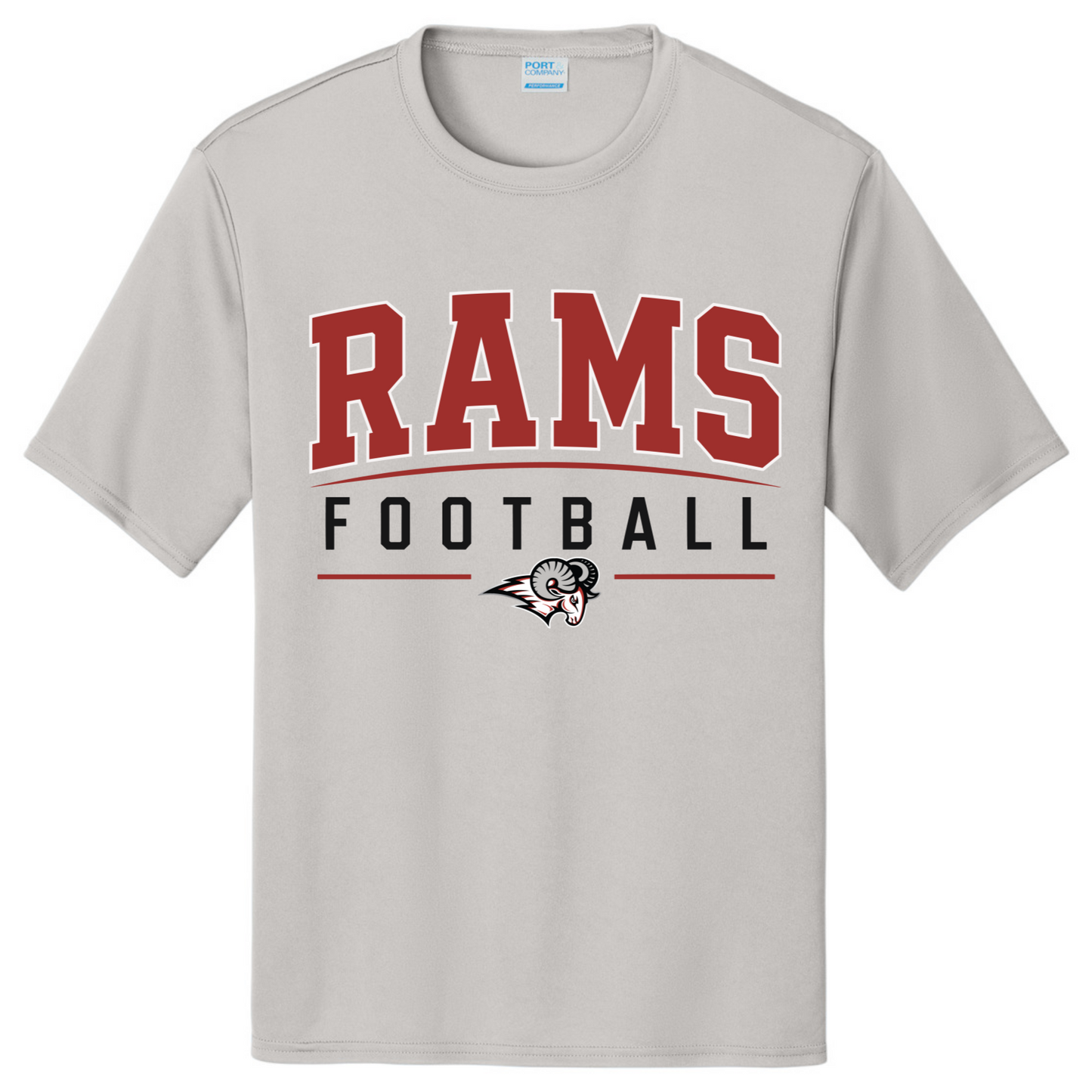 Rams Arch Red Short Sleeve