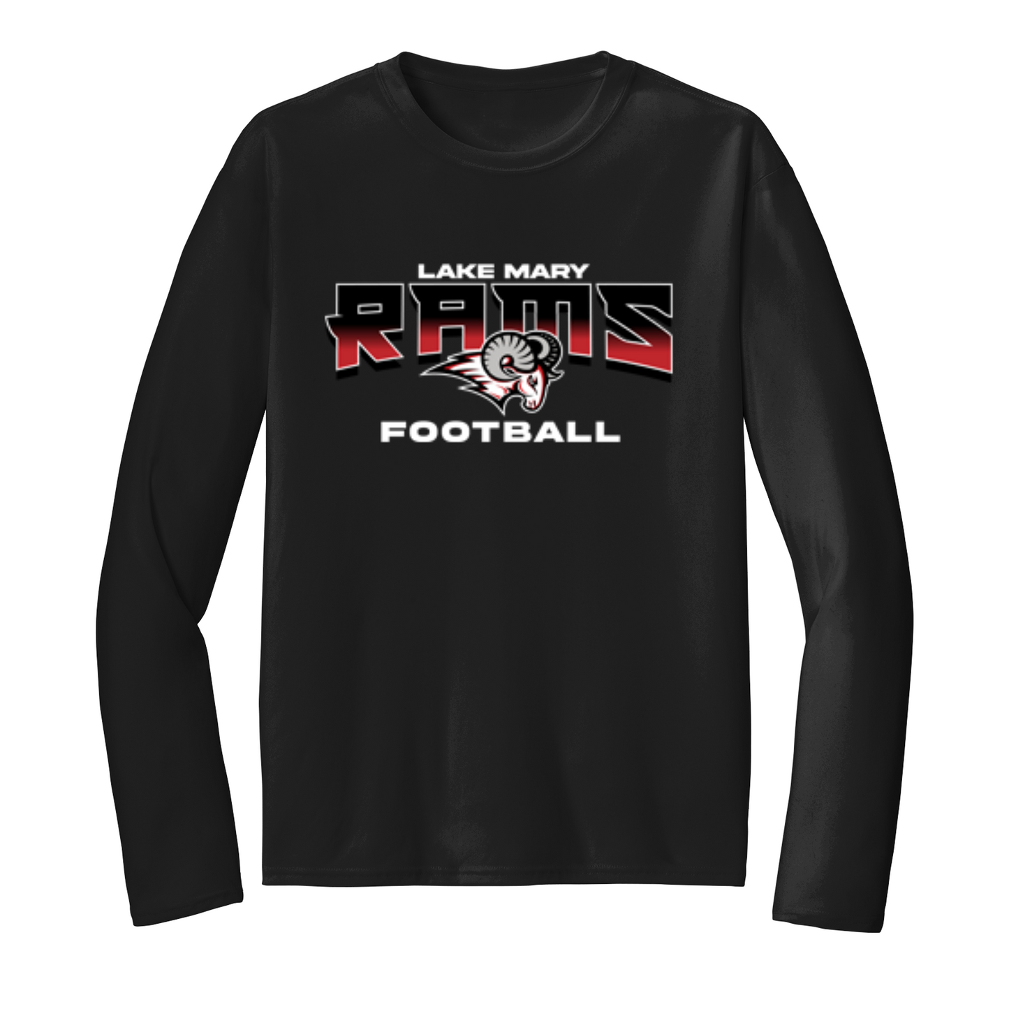 RAMS Fade Football Long Sleeve